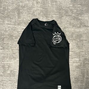 Nike Black Jr. EYBL compression shirt